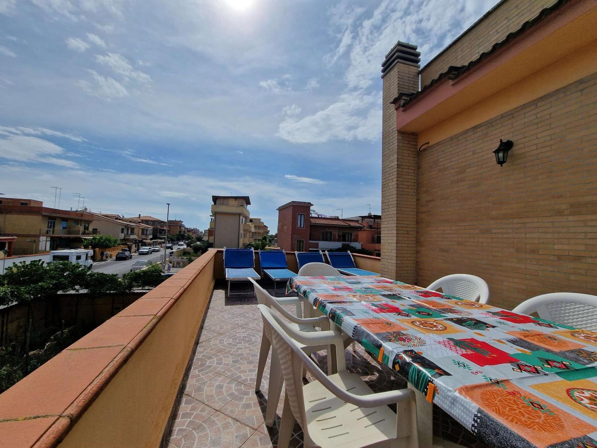 Apartamento Vista Mare House Fiumicino Exterior foto